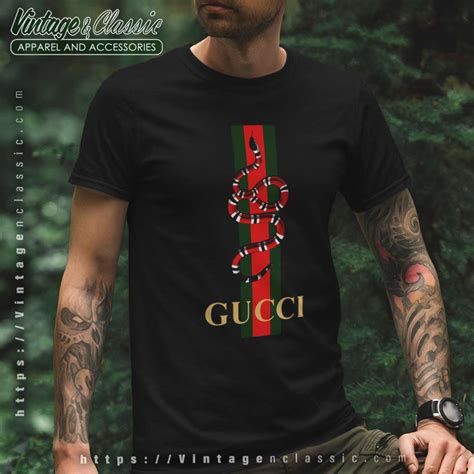 gucci shirt replica snake|black gucci snake shirt.